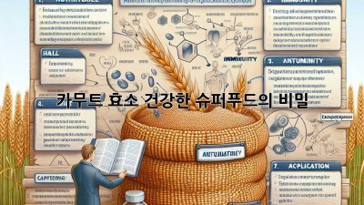 카무트 효소: 건강한 슈퍼푸드의 비밀